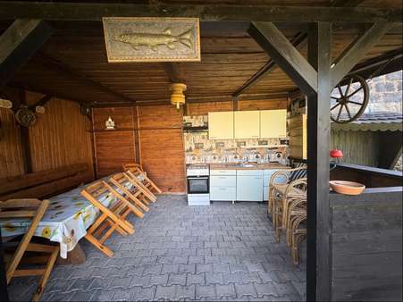 Pergola mit Sommerküche Pergola mit Sommerküche - Reihenmittelhaus in 66540 Neunkirchen mit 163m² kaufen
