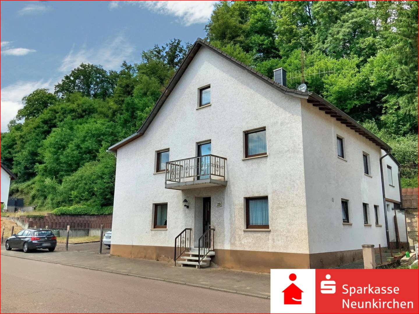 Front - Zweifamilienhaus in 66482 Zweibrücken, Oberauerbach mit 176m² kaufen