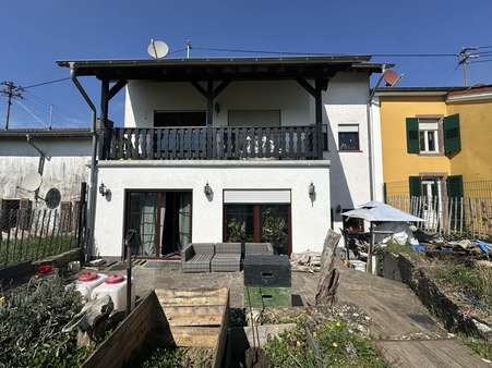 Rückansicht - Reihenmittelhaus in 66780 Rehlingen-Siersburg mit 141m² kaufen