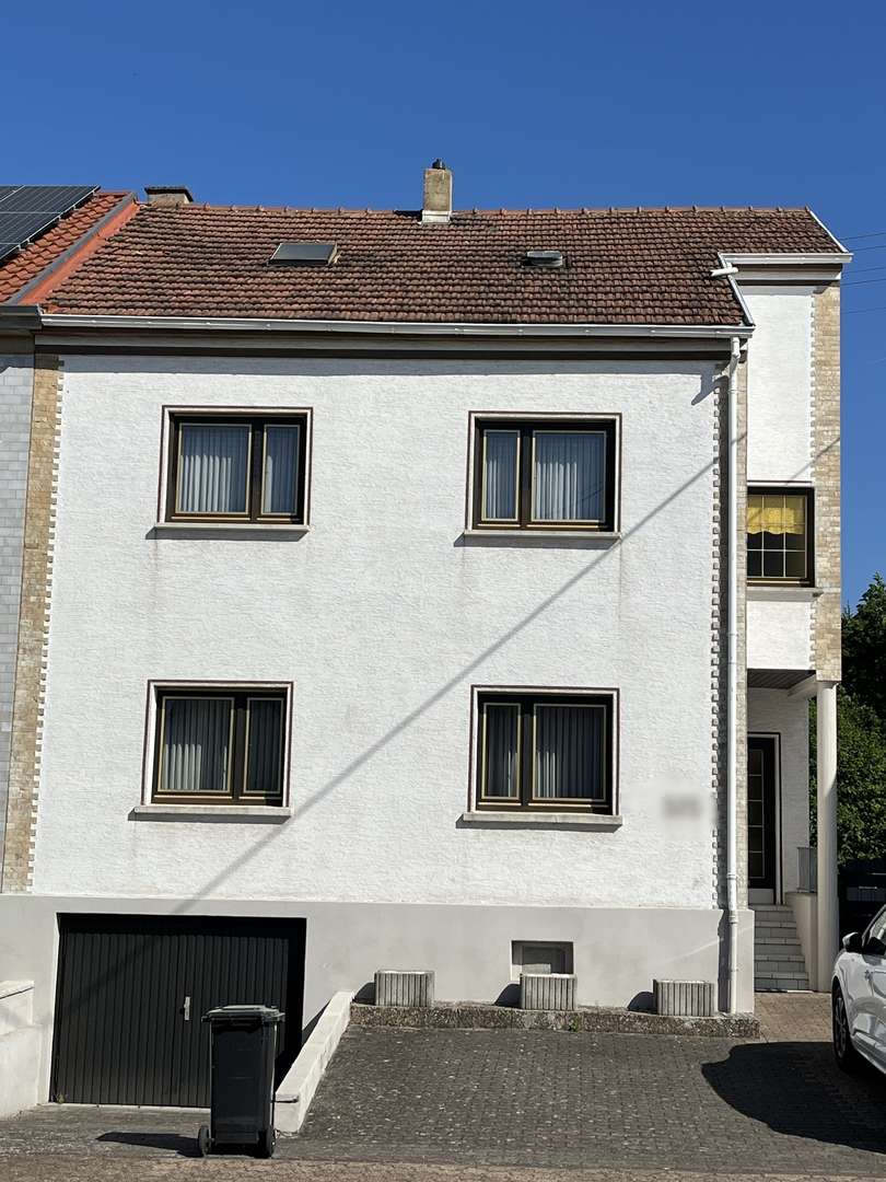 Frontansicht Frontansicht - Doppelhaushälfte in 66773 Schwalbach mit 148m² kaufen