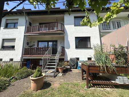 Rückansicht Rückansicht - Zweifamilienhaus in 66763 Dillingen mit 189m² kaufen