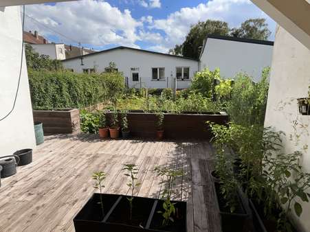 Terrasse Terrasse - Reihenmittelhaus in 66740 Saarlouis mit 110m² kaufen