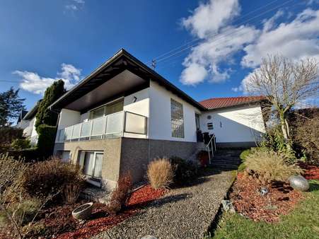 Frontansicht Frontansicht - Einfamilienhaus in 66822 Lebach mit 120m² kaufen