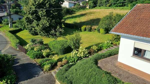 Garten vor dem Haus - Baugrundstück - Einfamilienhaus in 66663 Merzig mit 225m² kaufen