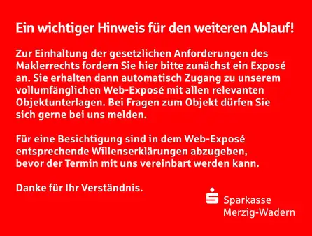 Sanierungsobjekt mit potentiellem Bauplatz in Merzig