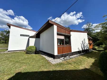 Seitenansicht - Einfamilienhaus in 66687 Wadern mit 110m² kaufen