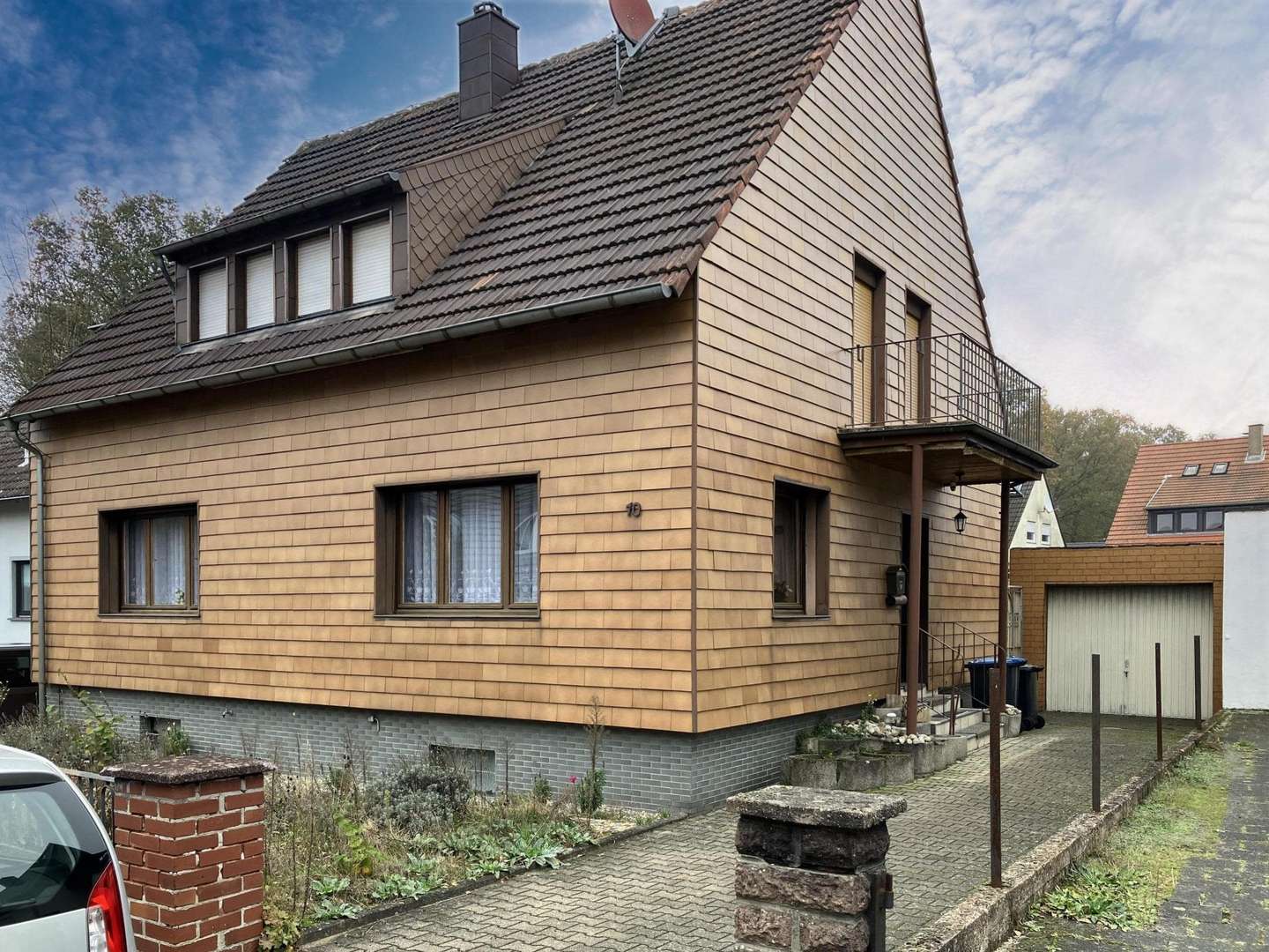 Straßenansicht - Einfamilienhaus in 66424 Homburg mit 145m² kaufen