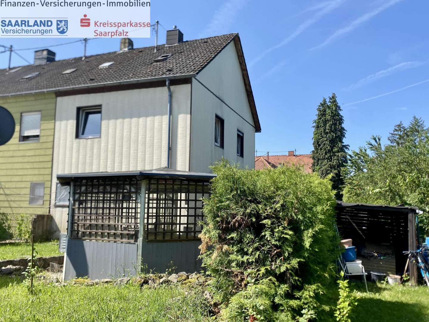 Rück-/Seitenansicht Rück-/Seitenansicht - Reiheneckhaus in 66453 Gersheim mit 98m² kaufen