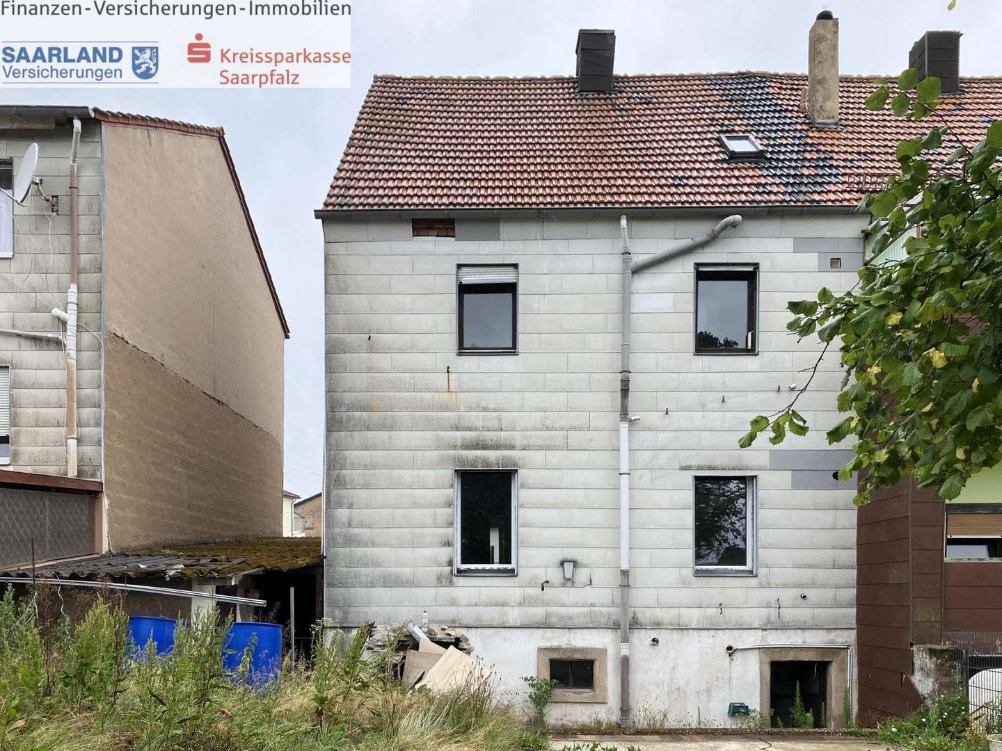 Rückansicht Rückansicht - Einfamilienhaus in 66450 Bexbach mit 120m² kaufen