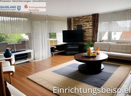 Wohnzimmer Wohnzimmer - Etagenwohnung in 66424 Homburg mit 103m² kaufen