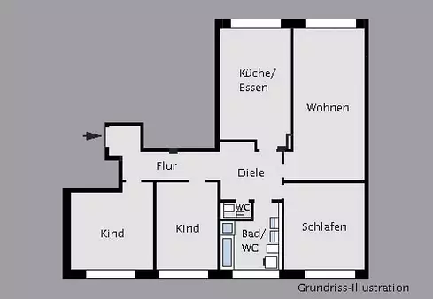 Schicke und großzügige 4-Zimmer-ETW!