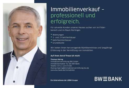 Ihr Ansprechpartner - Einfamilienhaus in 70771 Leinfelden-Echterdingen mit 103m² kaufen