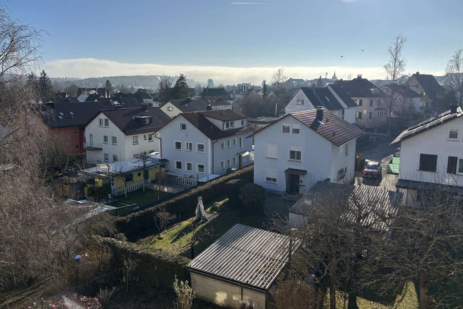 Ausblick Balkon