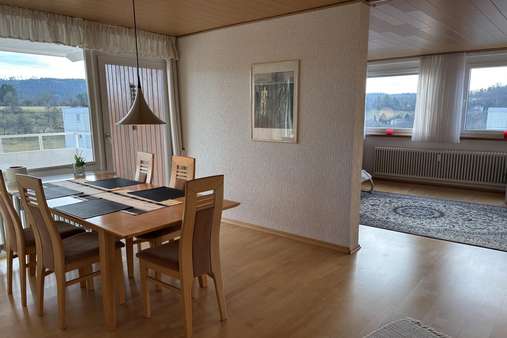 Wohn- und Essbereich - Etagenwohnung in 78532 Tuttlingen mit 120m² kaufen