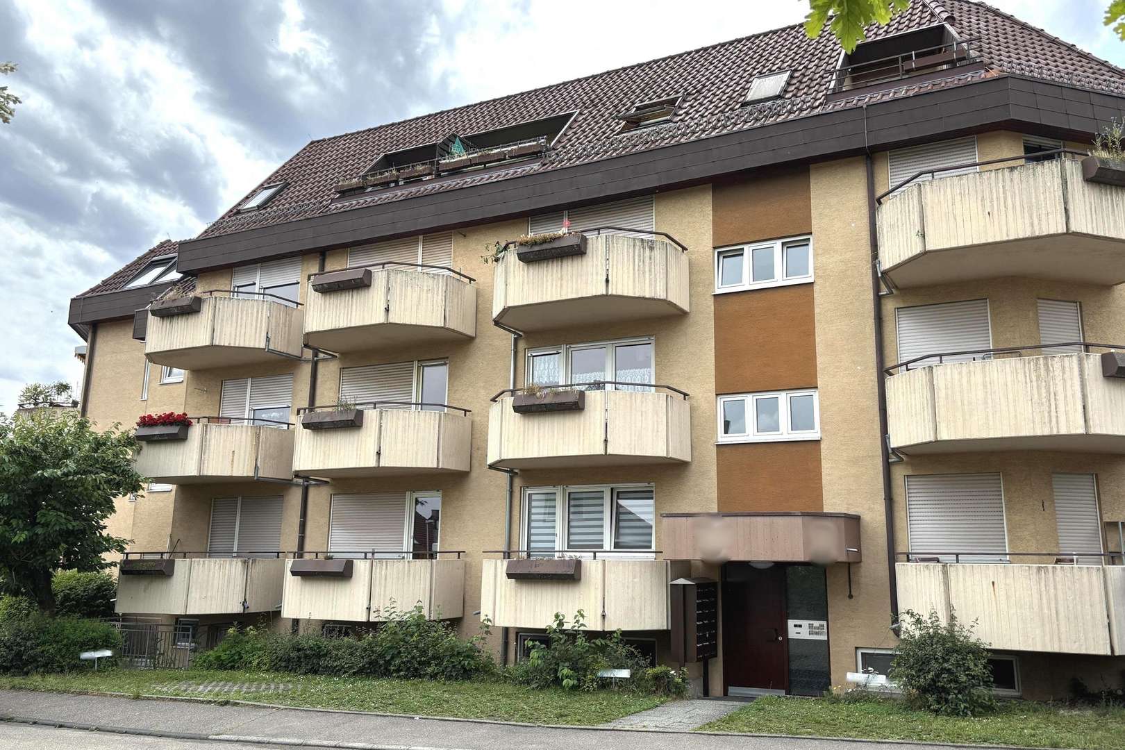 Ansicht Ansicht - Dachgeschosswohnung in 71336 Waiblingen mit 50m² kaufen