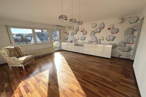 Wohnzimmer - Penthouse-Wohnung in 70193 Stuttgart mit 108m² kaufen