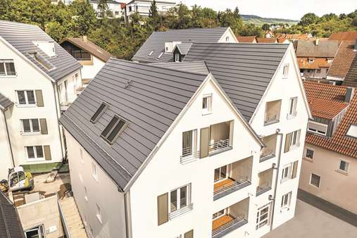 aktueller Baustand - Dachgeschosswohnung in 71334 Waiblingen mit 89m² kaufen