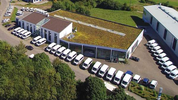 Luftbild - Halle in 71522 Backnang mit 1520m² mieten