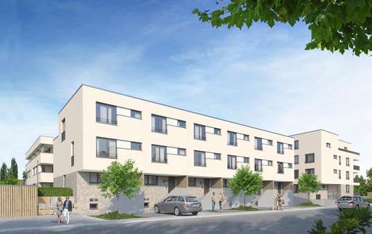 Eingangsseite - Reihenendhaus in 71384 Weinstadt mit 164m² kaufen