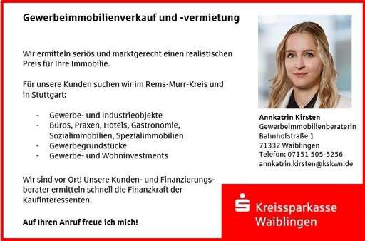 Büro in 71384 Weinstadt mit 118m² mieten