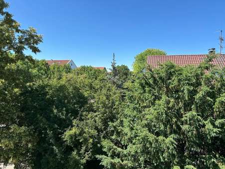 Aussicht vom Balkon Aussicht vom Balkon - Etagenwohnung in 70736 Fellbach mit 81m² kaufen