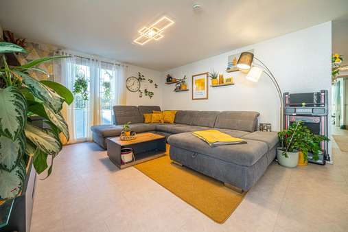 Wohnbereich Wohnbereich - Erdgeschosswohnung in 71336 Waiblingen mit 108m² kaufen