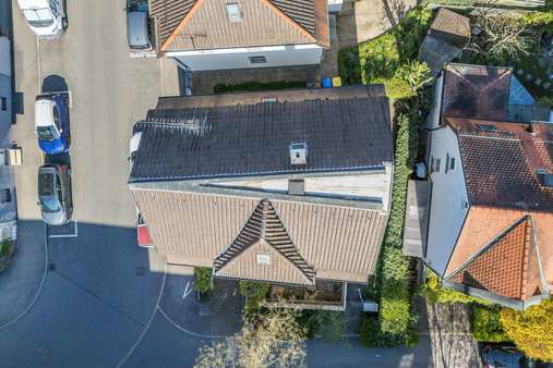 Vogelperspektive Vogelperspektive - Zweifamilienhaus in 71332 Waiblingen mit 163m² kaufen