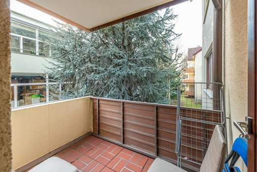 Zweiter Balkon - Etagenwohnung in 70736 Fellbach mit 52m² kaufen