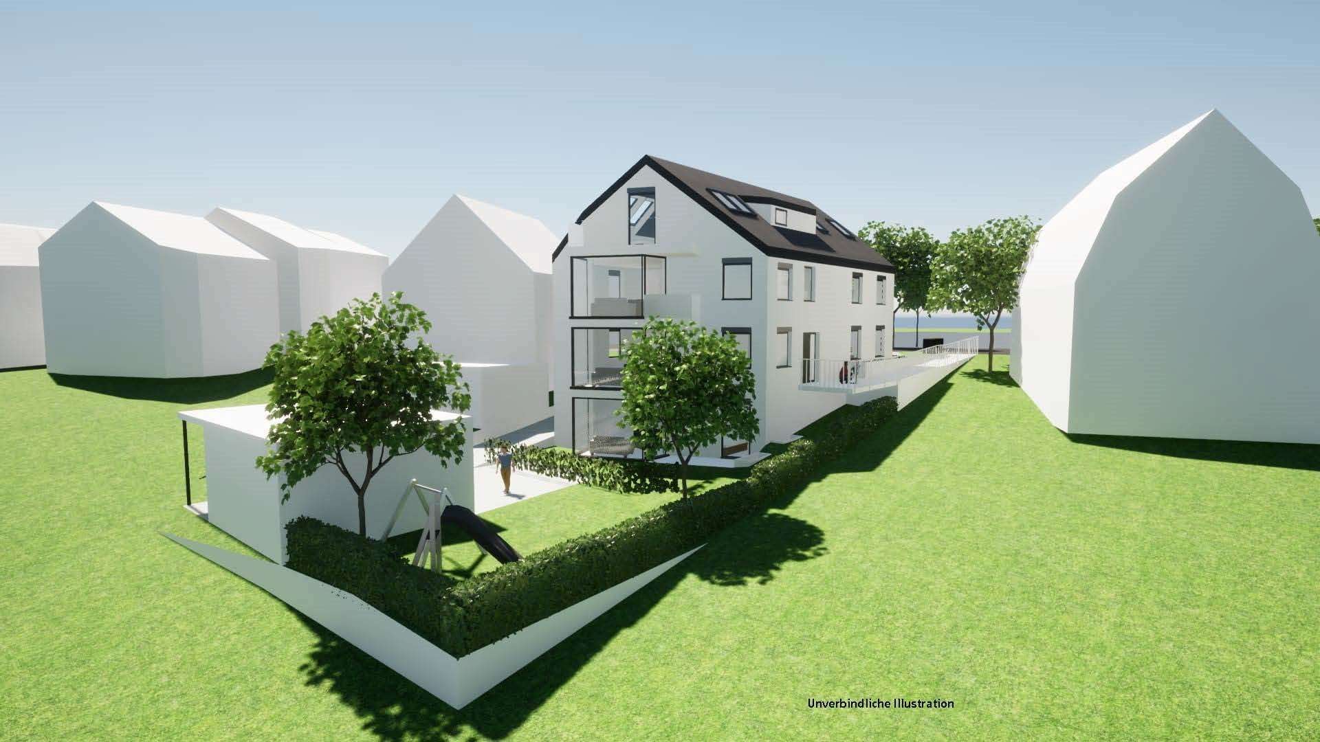 Gartenansicht - Etagenwohnung in 71032 Böblingen mit 105m² kaufen