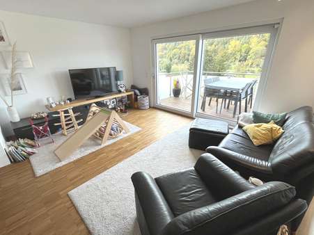 Wohnzimmer-EG - Doppelhaushälfte in 71263 Weil der Stadt mit 160m² kaufen