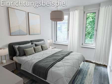 Einrichtungsbsp. Schlafzimmer - Etagenwohnung in 71034 Böblingen mit 59m² kaufen