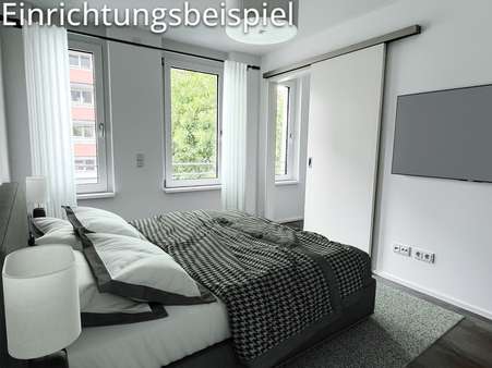 Einrichtungsbeispiel Schlafen - Etagenwohnung in 71034 Böblingen mit 140m² kaufen