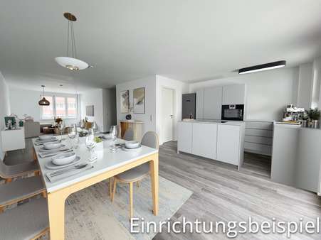 Einrichtungsbsp. Wohnen,Esssen - Etagenwohnung in 71034 Böblingen mit 140m² kaufen