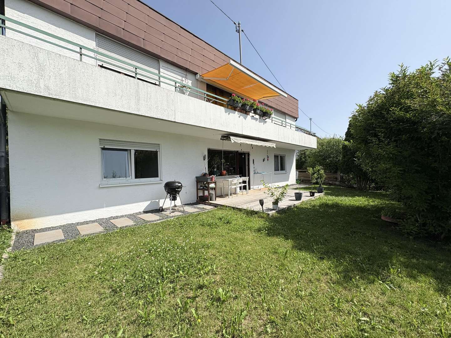 Terrasse und Gartenanteil Terrasse und Gartenanteil - Etagenwohnung in 71093 Weil im Schönbuch mit 102m² kaufen