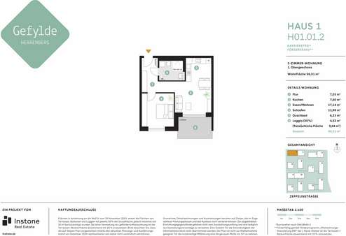 INST_Herrenberg_Gefylde_Vertri - Etagenwohnung in 71083 Herrenberg mit 56m² kaufen
