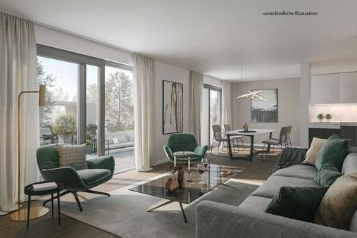 Wohnungsbeispiel - Erdgeschosswohnung in 70435 Stuttgart mit 76m² kaufen