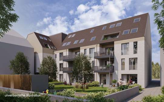 Hofansicht - Maisonette-Wohnung in 70435 Stuttgart mit 109m² kaufen