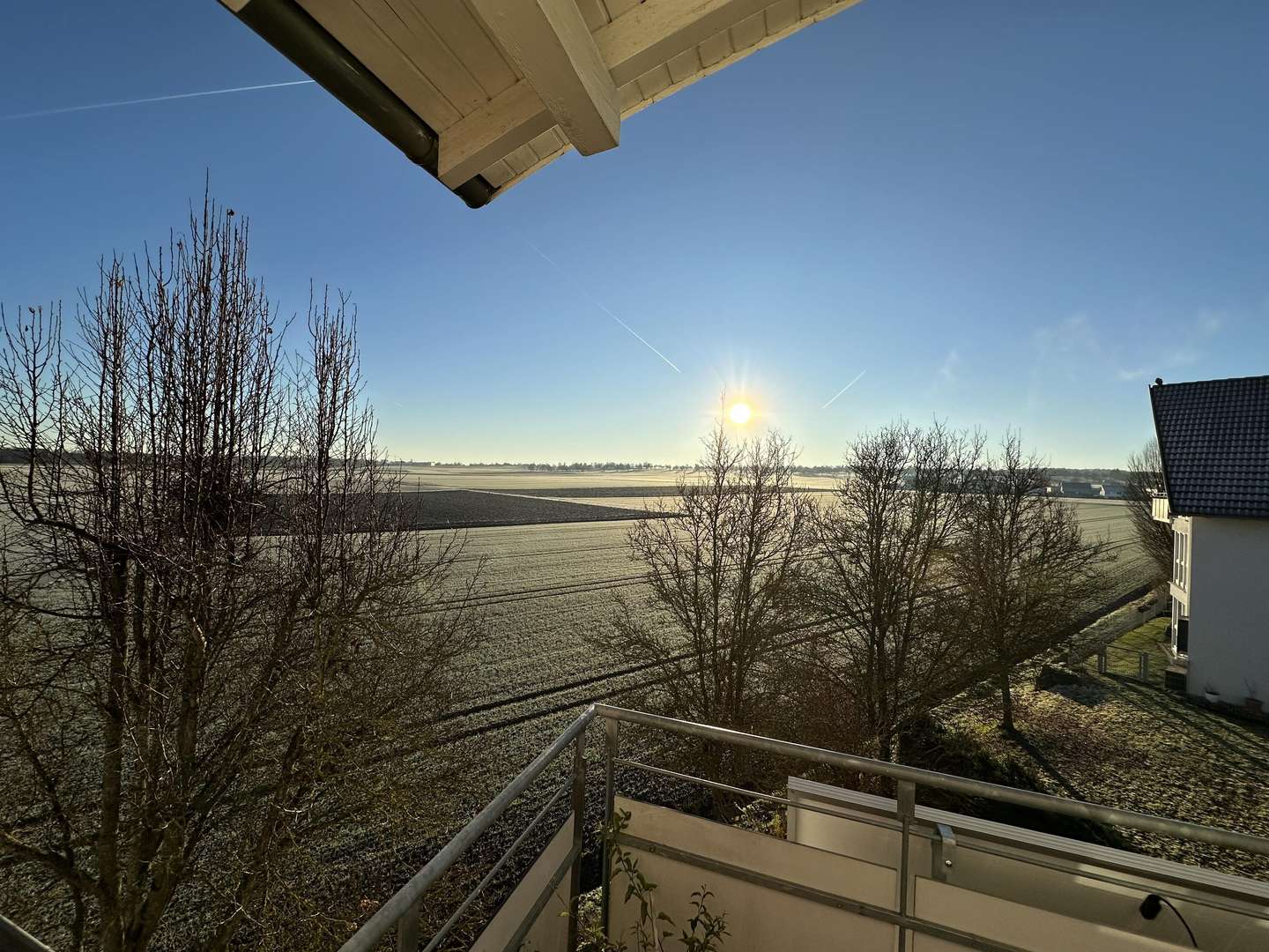 Blick vom Südbalkon - Etagenwohnung in 71155 Altdorf mit 94m² kaufen
