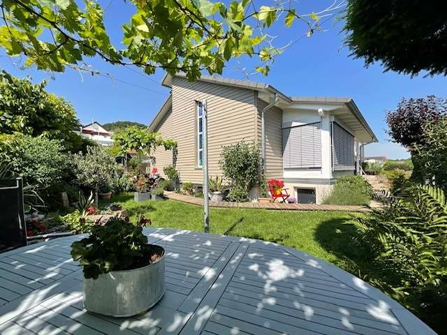 Garten/Terrasse nach Südwest - Einfamilienhaus in 71083 Herrenberg mit 234m² kaufen