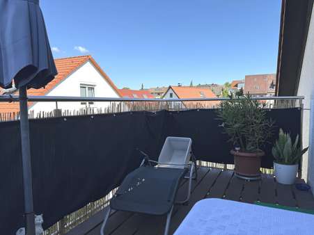 Balkon Balkon - Dachgeschosswohnung in 71106 Magstadt mit 60m² kaufen