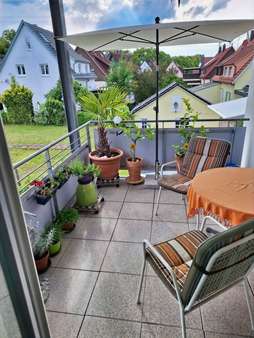 Balkon - Etagenwohnung in 71063 Sindelfingen mit 82m² kaufen