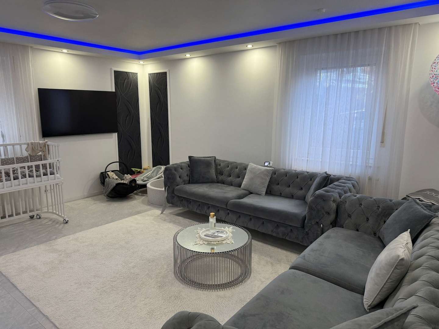 Wohnzimmer Wohnzimmer - Etagenwohnung in 71126 Gäufelden mit 73m² kaufen