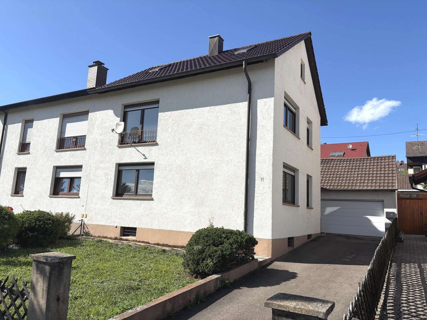 Hausansicht - Doppelhaushälfte in 71065 Sindelfingen mit 86m² kaufen