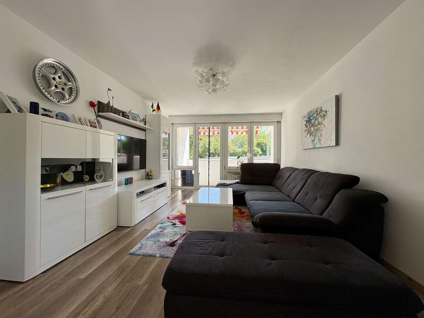 Wohnzimmer - Etagenwohnung in 71034 Böblingen mit 77m² kaufen