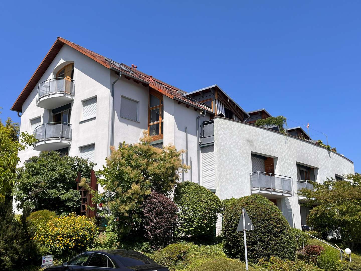 Ansicht Südwest Straße Ansicht Südwest Straße - Galerie in 71083 Herrenberg mit 60m² kaufen