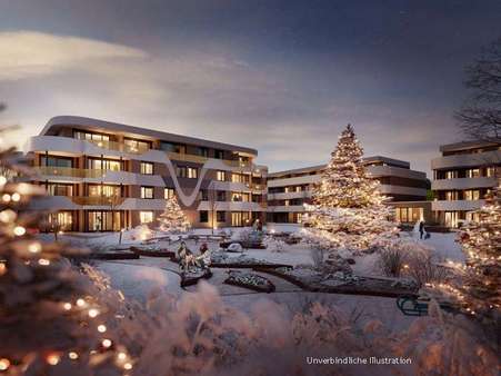 Winteransicht - Erdgeschosswohnung in 71069 Sindelfingen mit 117m² kaufen