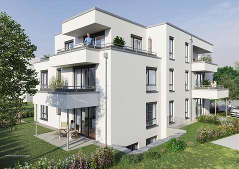 Tagesansicht - Maisonette-Wohnung in 71229 Leonberg mit 124m² kaufen