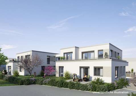 Außenansicht - Dachgeschosswohnung in 71229 Leonberg mit 127m² kaufen
