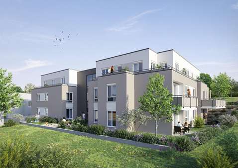 Ansicht - Dachgeschosswohnung in 71229 Leonberg mit 75m² kaufen