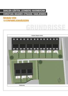 Übersicht Dahlien-Ga¨rten - Reihenmittelhaus in 71229 Leonberg mit 127m² kaufen